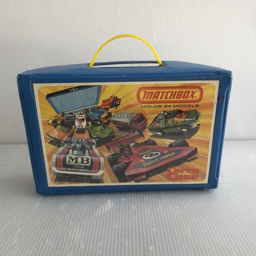 Vintage matchbox blue carry - vintage,