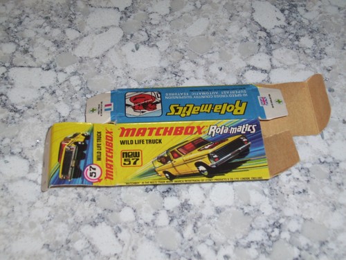 Original 1972 matchbox - 1972,