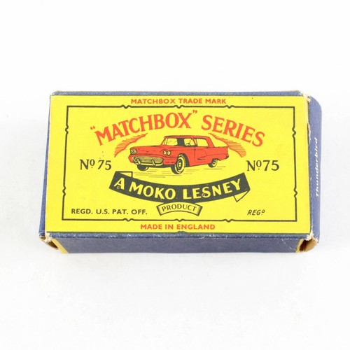 Vintage matchbox series 75 - matchbox, no.