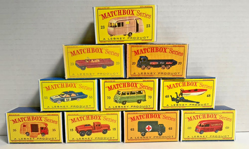 Matchbox lesney lot x - 10,