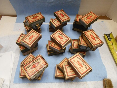 Safety match boxes protected - boxes,