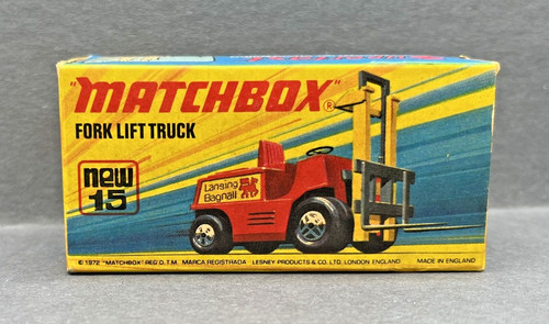 Matchbox fork lift truck - 15,