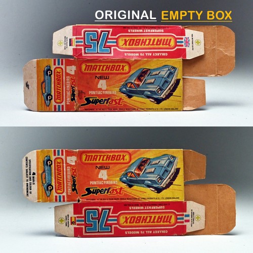 Original empty box - original, e)