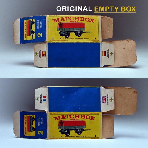 Original empty box - (type, #