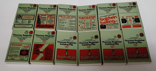 Vintage 1977 thomas - thomas, register