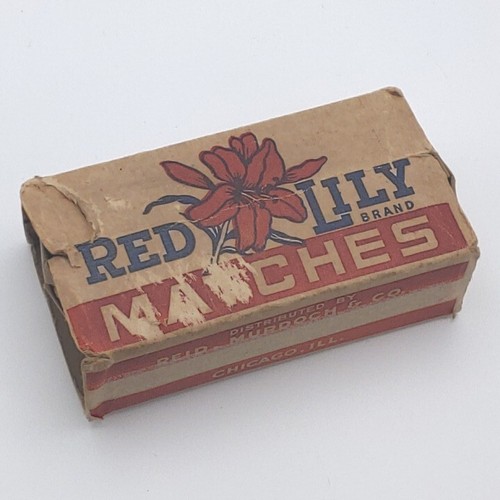 Red lily brand box - red,