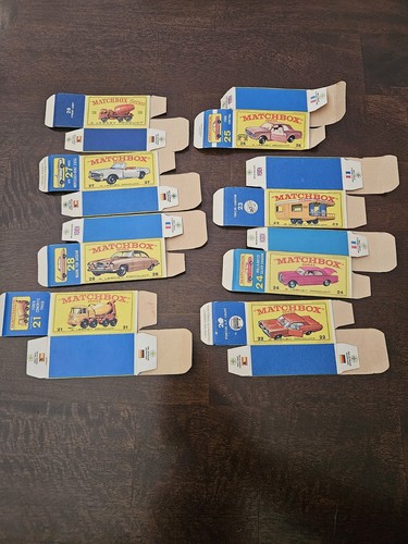 Lot vintage 1960s matchbox - lot,