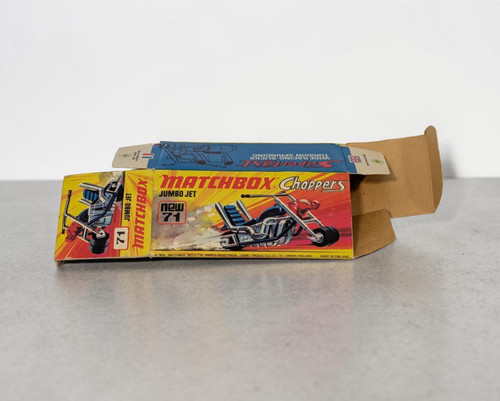 Empty box matchbox choppers - box,