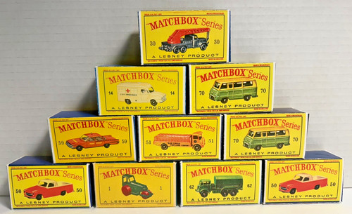 Matchbox lesney lot empty - matchbox, 10