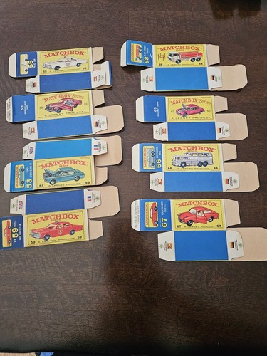 Lot vintage 1960s matchbox - lot,
