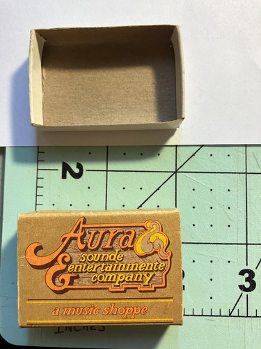 Vintage empty matchbox - empty,